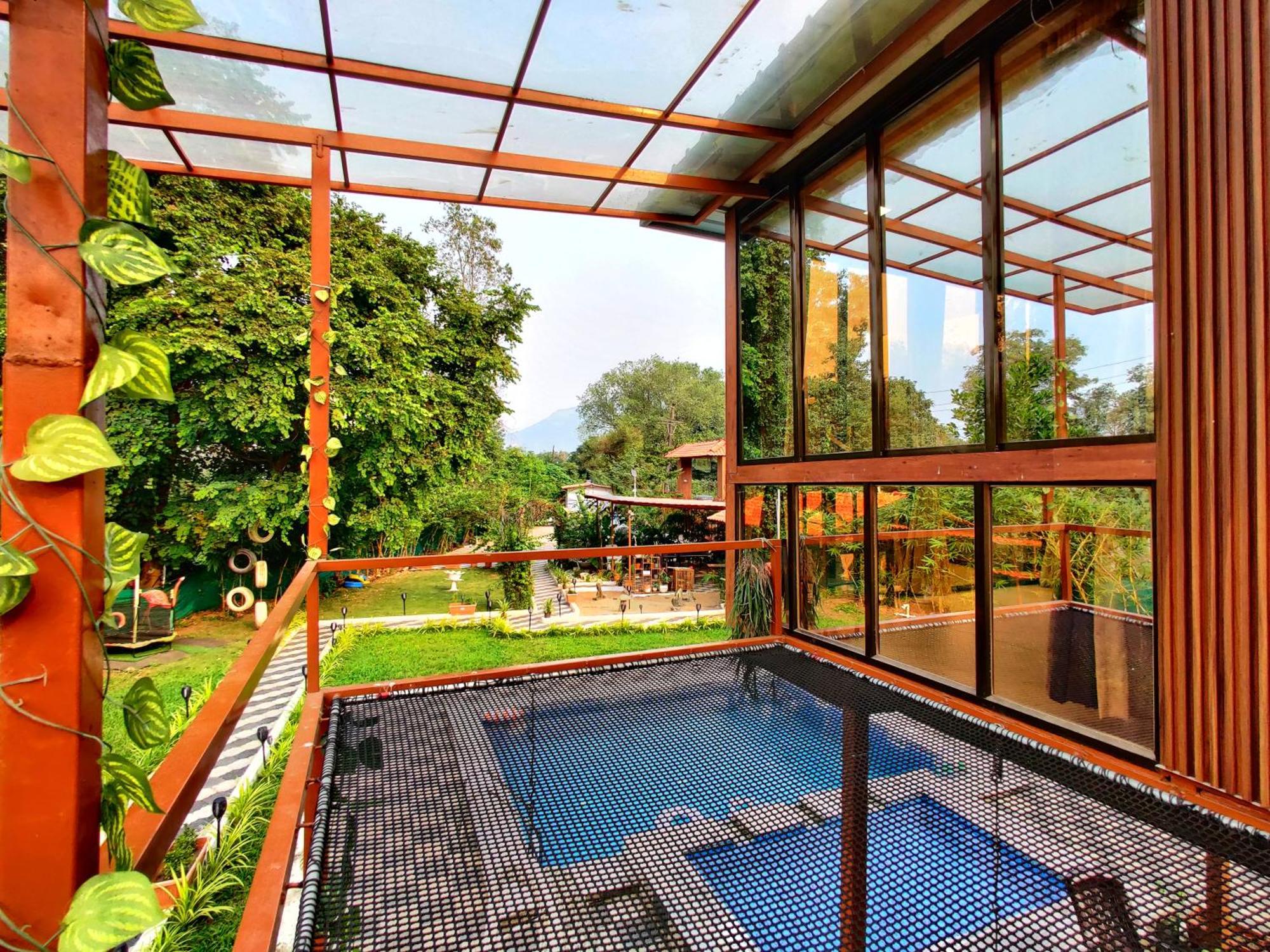 Crystal Springs Villa - A Picture-Perfect Retreat W Pool, Hammock, Gazebo Karjat Exterior photo