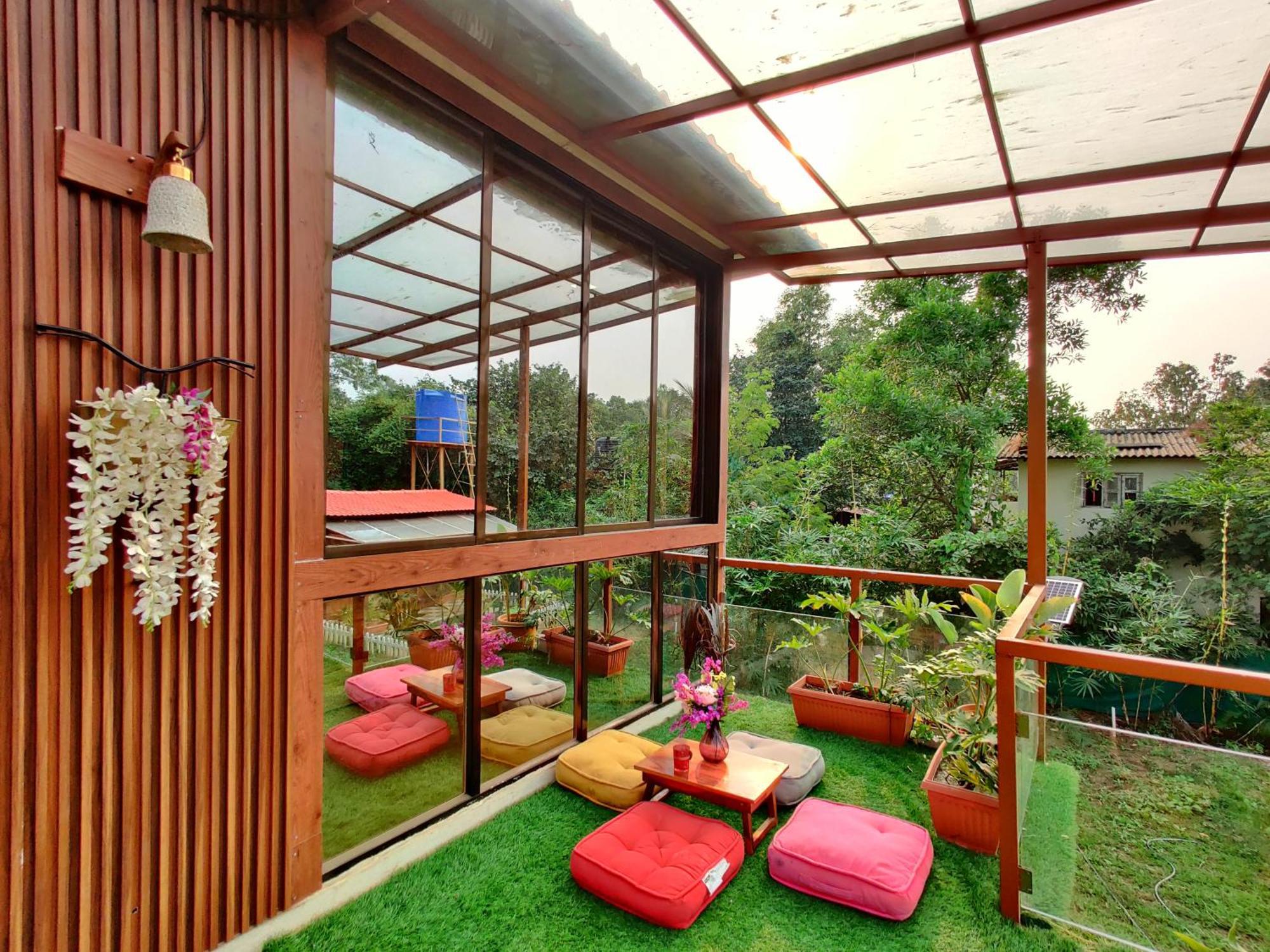 Crystal Springs Villa - A Picture-Perfect Retreat W Pool, Hammock, Gazebo Karjat Exterior photo